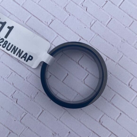 Men's Stainless Steel Black Ring size 11 - Picture 5 of 5